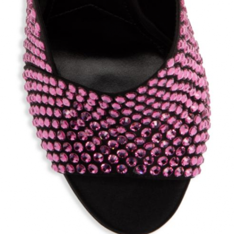 Prada Crystal-Embellished Satin Ankle-Strap Sandals4