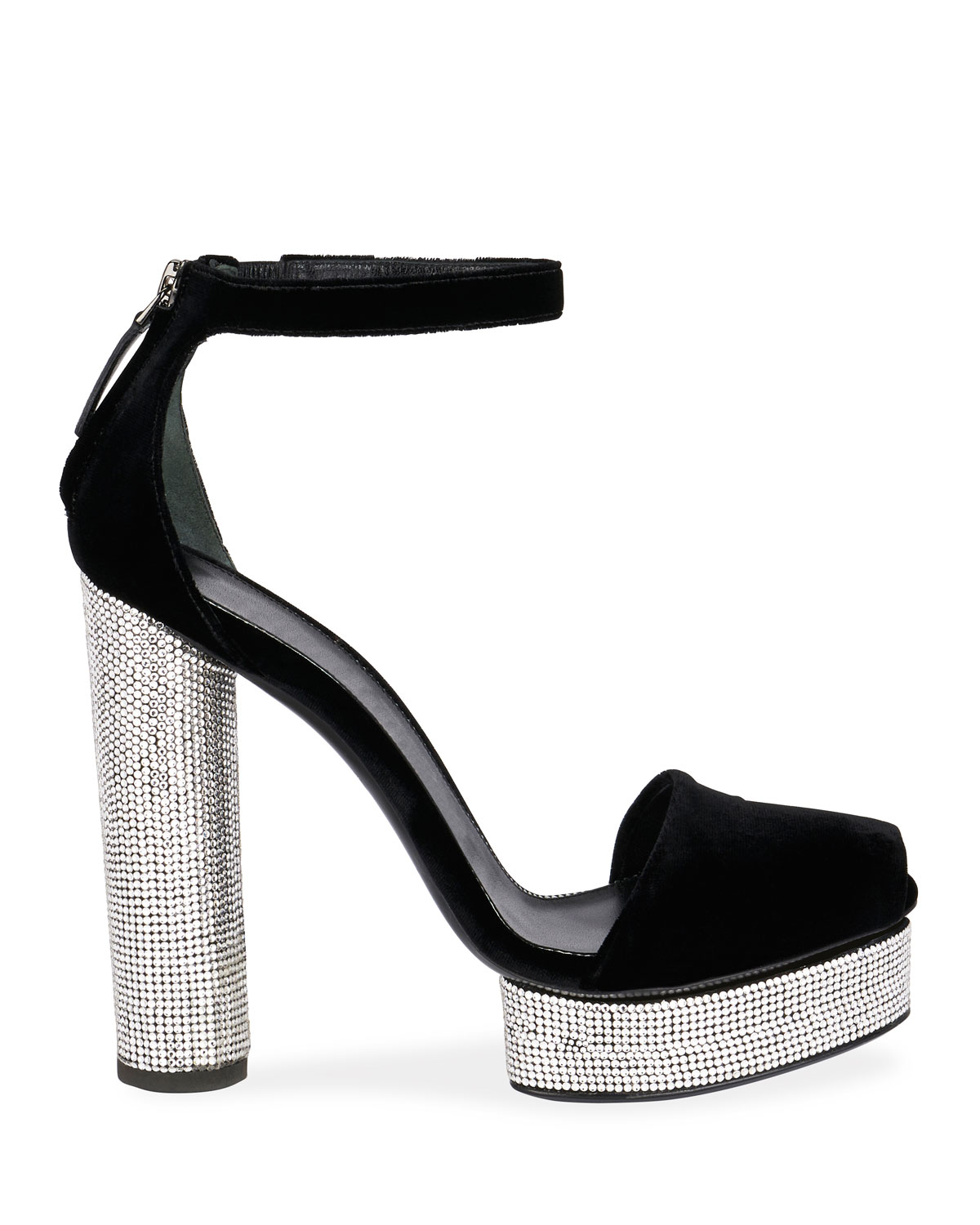 TOM FORD Crystal-Embellished Velvet Platform Sandals – CUTE SHOE SHOP